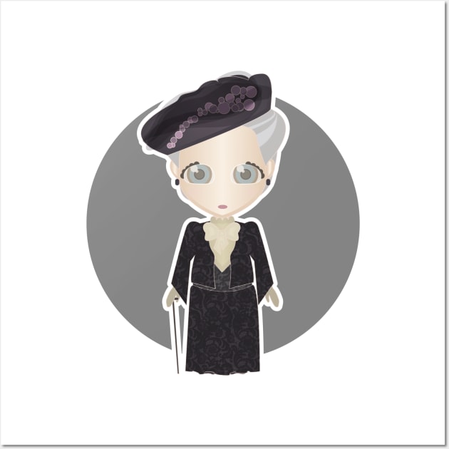 Violet Crawley Wall Art by rickyk